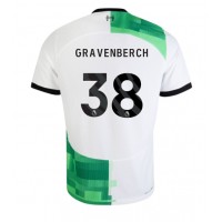 Pánský Fotbalový dres Liverpool Ryan Gravenberch #38 2023-24 Venkovní Krátký Rukáv